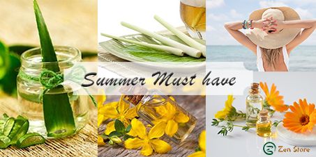I prodotti naturali perfetti per l'estate
